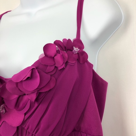 London Times Sheer overlay embellished dress 10 - Picture 2 of 7